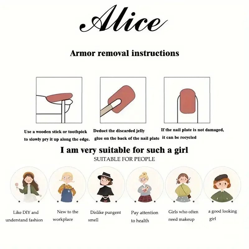 24PCS Women's Nail Set Almond Shaped Medium Long Solid Color Flower Gold Powder Design for Women/girls' Nails - Paola Center