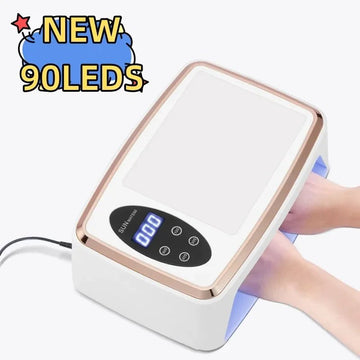 90 LEDS Nail Dryer LED Nail Lamp UV Lamp for Curing All Gel Nail Polish Motion Sensing Manicure Pedicure Salon Tool Big Space - Paola Center