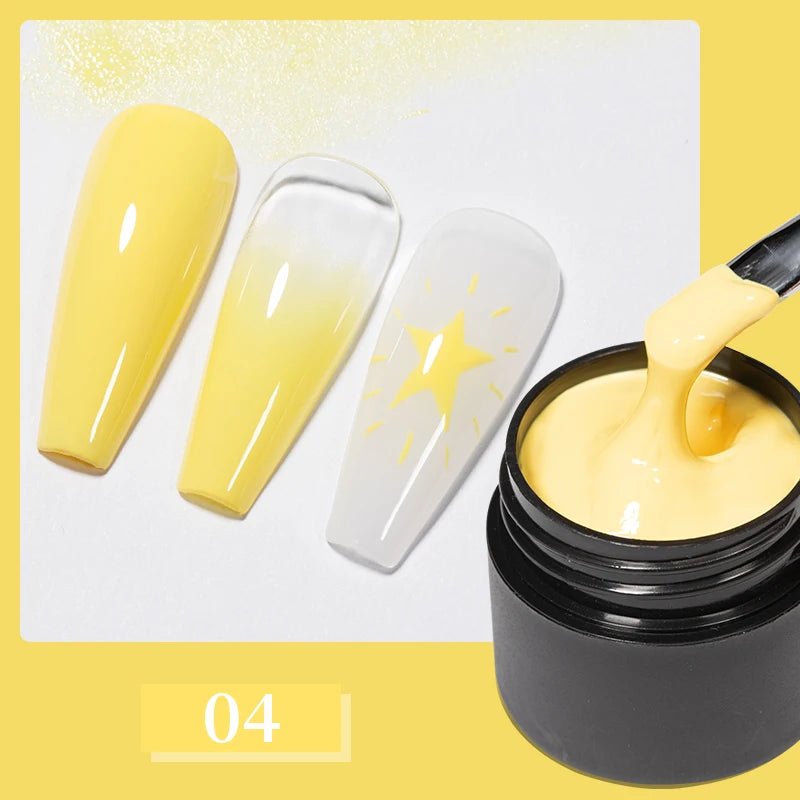 BOZLIN Chameleon Flake Gel Nail Polish Spring Color Sparkling Sequins Soak Off UV Glitter Gel Varnish Nail Art Decoration 5ML - Paola Center