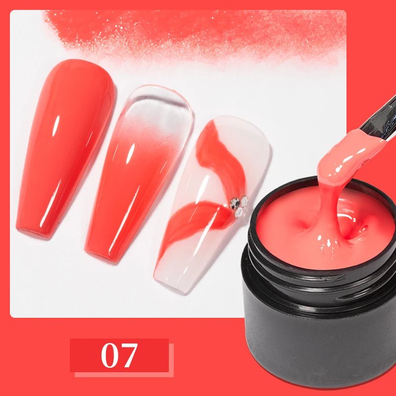 BOZLIN Chameleon Flake Gel Nail Polish Spring Color Sparkling Sequins Soak Off UV Glitter Gel Varnish Nail Art Decoration 5ML - Paola Center