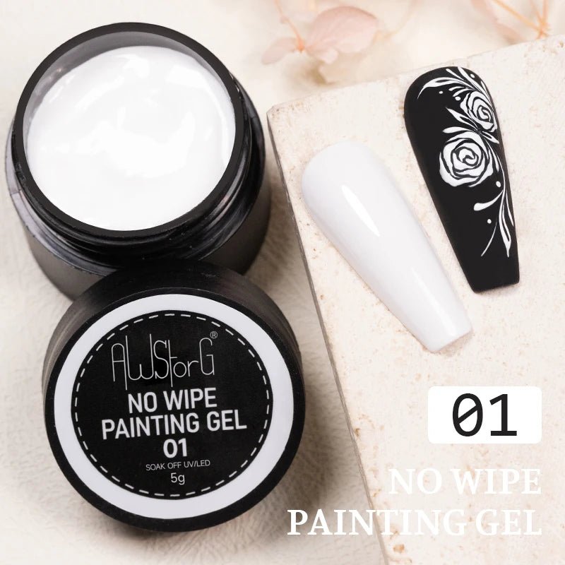 BOZLIN Chameleon Flake Gel Nail Polish Spring Color Sparkling Sequins Soak Off UV Glitter Gel Varnish Nail Art Decoration 5ML - Paola Center