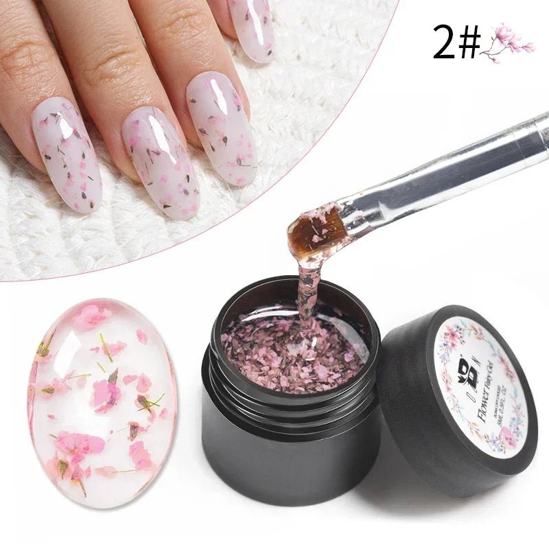 BOZLIN Chameleon Flake Gel Nail Polish Spring Color Sparkling Sequins Soak Off UV Glitter Gel Varnish Nail Art Decoration 5ML - Paola Center