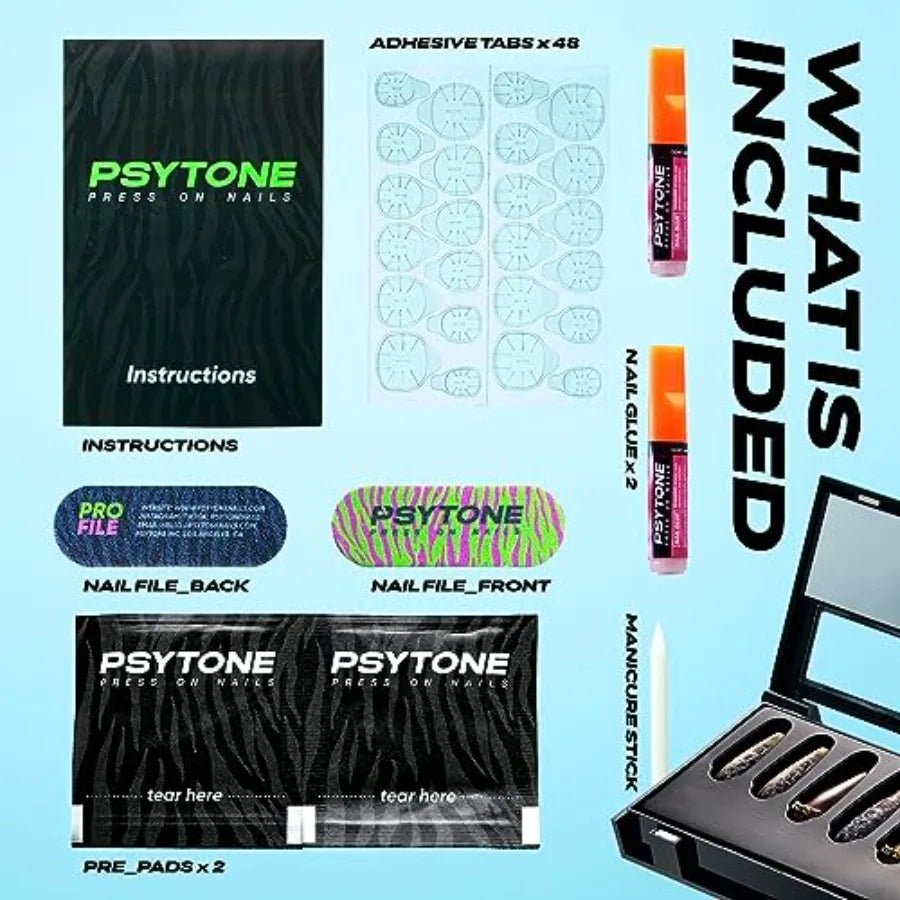 Halloween Press on Nails Short Square French Fake Nails with Red Cartoon Mummy Ghost Spiders Webs Pattern Designs Glossy Acryli - Paola Center