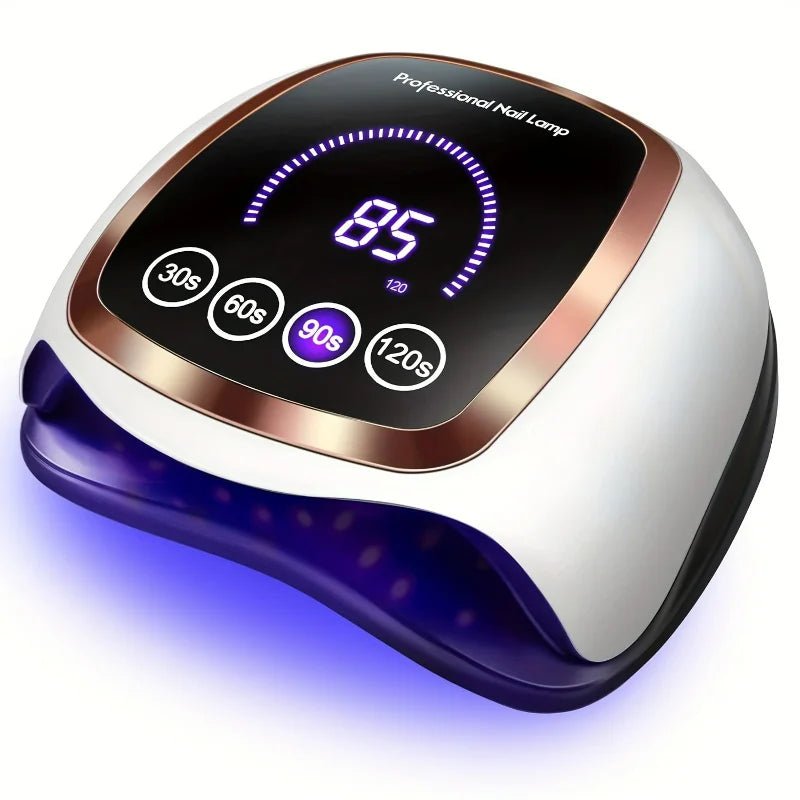 High - Efficiency Professional Smart Sensor Gel Polish Dryer - 4 - Timer UV LED Nail Lamp for Salon & Home Use. Ideal Art Tool - Paola Center