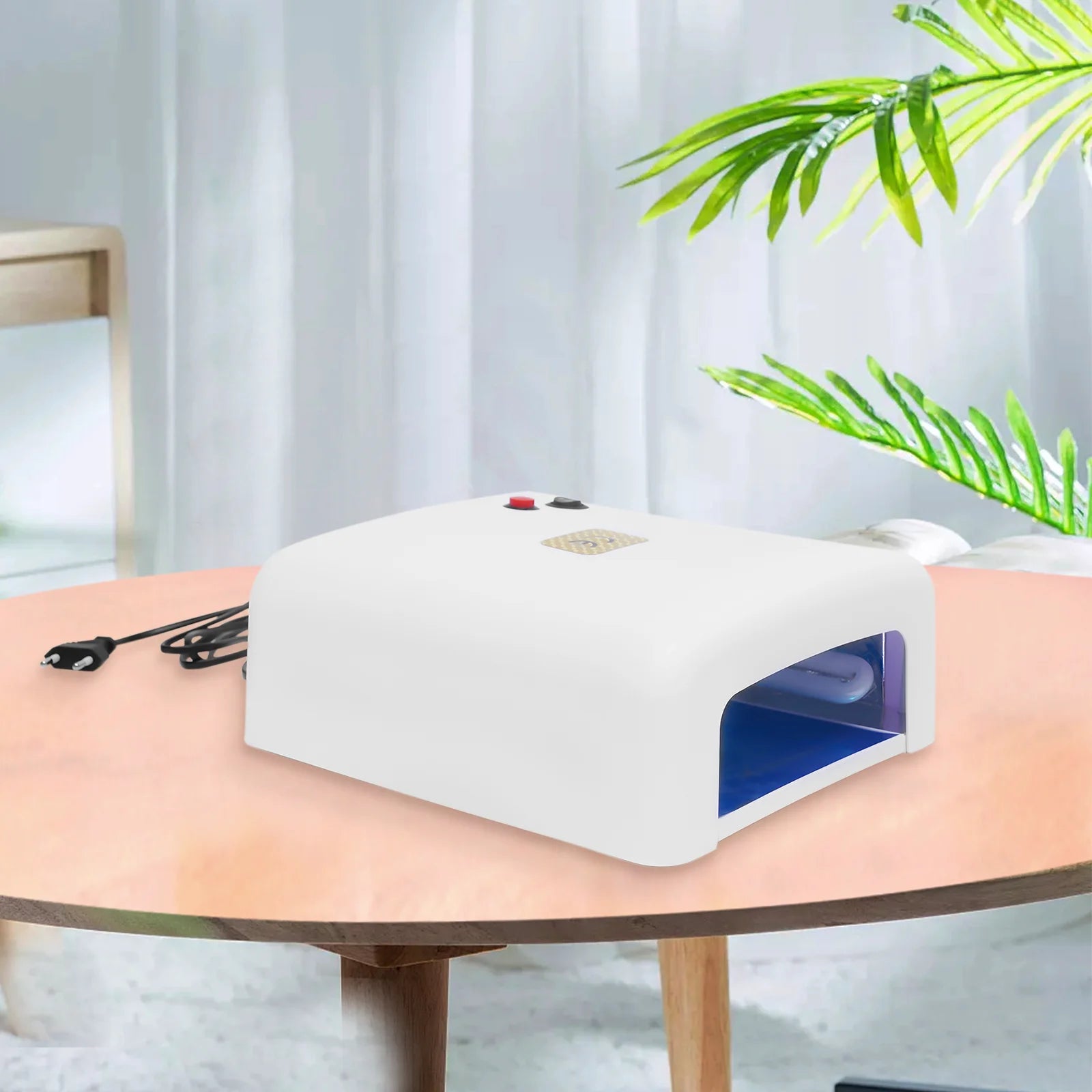 Luxury nails UV lamp for nail art supplies, perfect for achieving Hailey Bieber nails at home