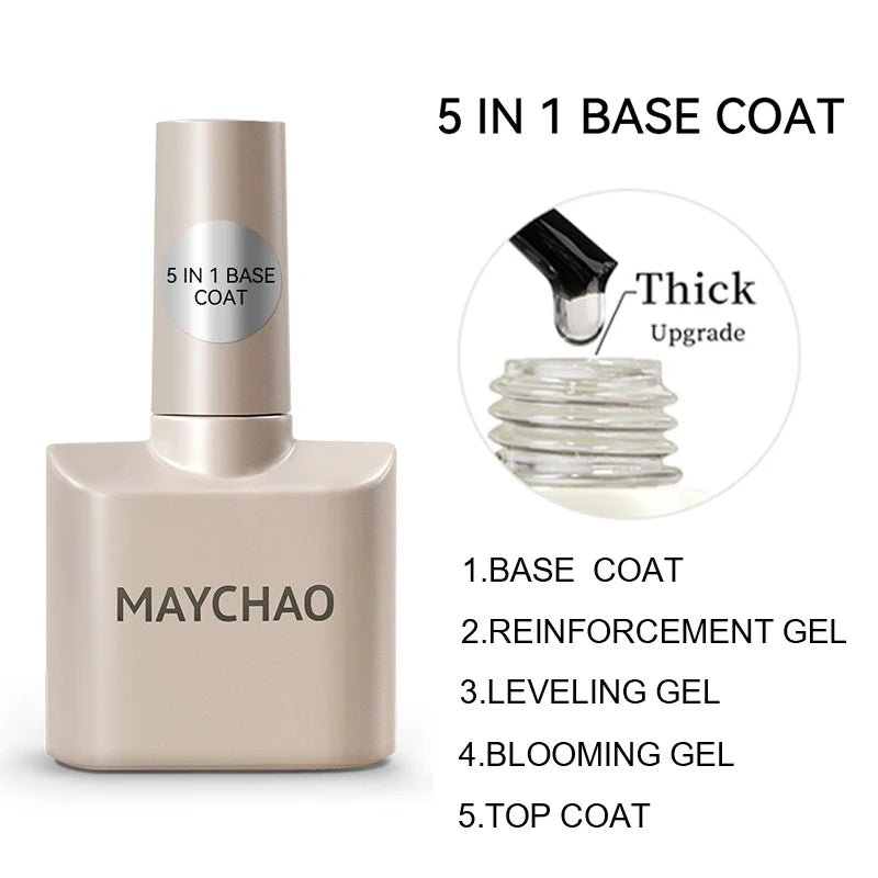 MAYCHAO 12ML Cat Eye Gel Nail Polish With Magnet Soak off UV Holographic Magnetic Rainbow Gel Polish for Nail Art DIY Manicure - Paola Center