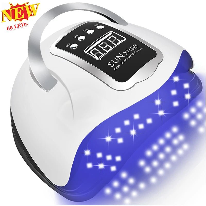 Nail Polish Kit Acrylic Nail Kit Poly Nail Gel Set With Nail Lamp Nails Extension Glitter Gel UV Building Gel Manicure Tools Set - Paola Center