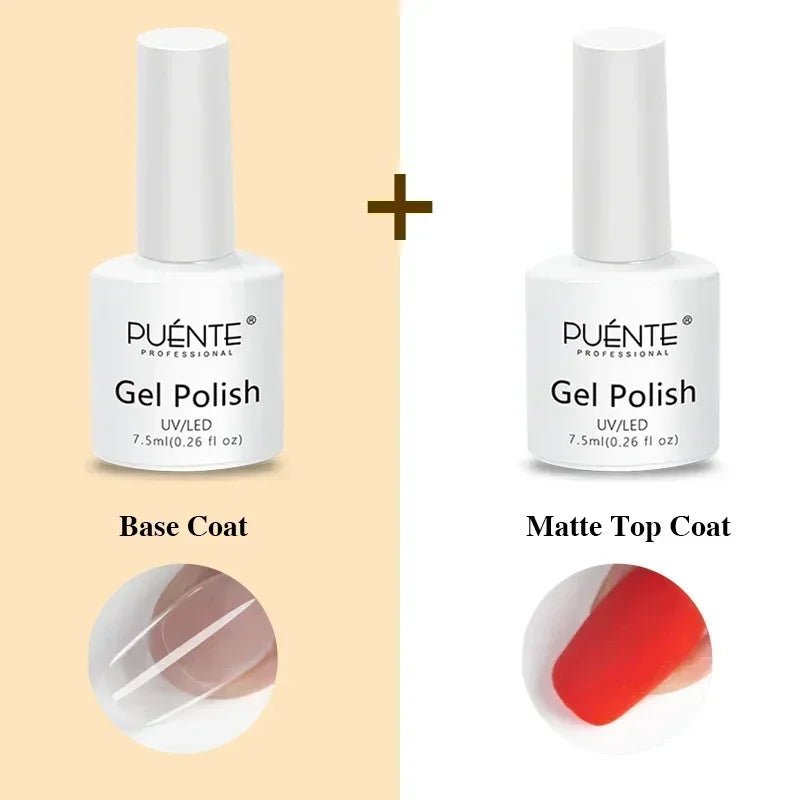 PUENTE 6Pcs Aurora Shell Thread Cat Magnetic Gel Polish Set With Magnet Glitter Pearl Cat Eye Gel Soak Off Nail Art Varnish Kit - Paola Center