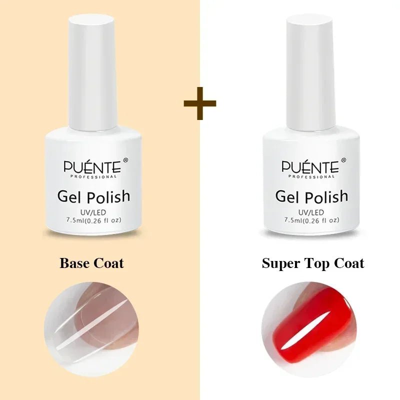 PUENTE 6Pcs Aurora Shell Thread Cat Magnetic Gel Polish Set With Magnet Glitter Pearl Cat Eye Gel Soak Off Nail Art Varnish Kit - Paola Center