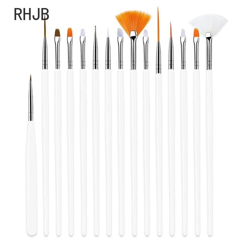 RHJB New Nails Things Brushes for Manicure Set Nails Art Accessories Tools Kits Nail Supplies for Professionals Manicure Set - Paola Center