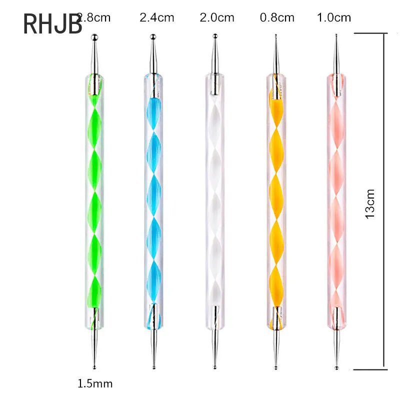 RHJB New Nails Things Brushes for Manicure Set Nails Art Accessories Tools Kits Nail Supplies for Professionals Manicure Set - Paola Center