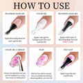 15ml Nail Blooming Gel, Blossom Spreading Effect Functional Gel, Easy to Apply for Nail Art Design Home Salon Manicure Pedicure - Paola Center
