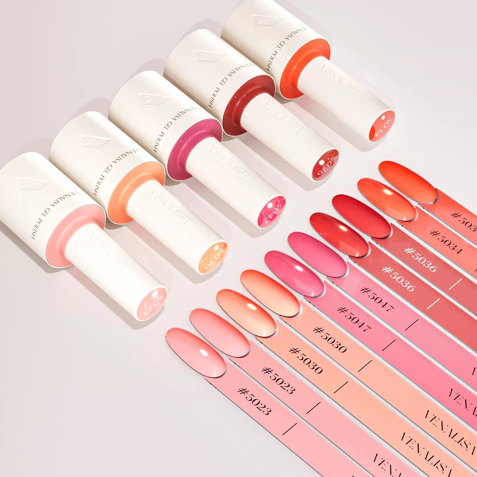 2/3/5pcs Kit Venalisa 10ml Color Nail Gel Polish Kit Hema Free Ultra Glossy Diamond Tempered Top Coat Round Shape Brush Varnish - Paola Center