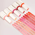 2/3/5pcs Kit Venalisa 10ml Color Nail Gel Polish Kit Hema Free Ultra Glossy Diamond Tempered Top Coat Round Shape Brush Varnish - Paola Center