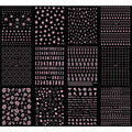 6pcs/set High Gloss Reflective Nail Sticker Gold Silver Aurora Wave Lines 3D Self - Adhesive Nail Art Decal Design Manicure Tool - Paola Center