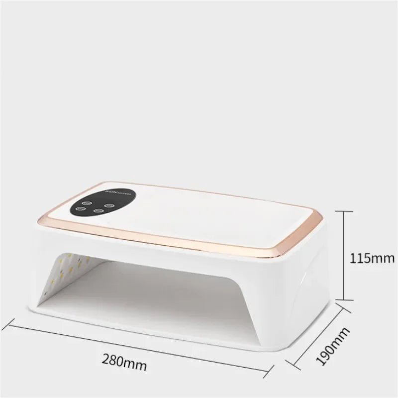 90 LEDS Nail Dryer LED Nail Lamp UV Lamp for Curing All Gel Nail Polish Motion Sensing Manicure Pedicure Salon Tool Big Space - Paola Center