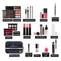 Make Up Sets Eyeshadow Lipstick Eyebrow Concealer Powder Brush Complete Cosmetics Kit For Female Beginner Student Full Set