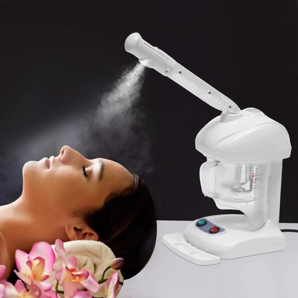 Hair Care Device Ozone 480W Professional Salon Ozone Steamer 360° Rotating Nozzle Multifunction Face Detox Machine