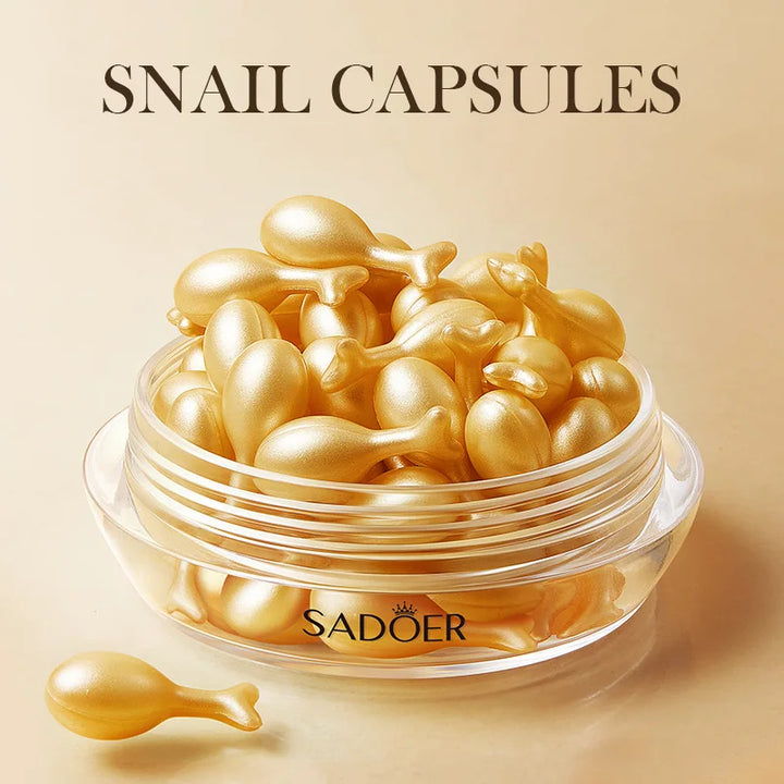 liquid face serum capsule, specifically designed