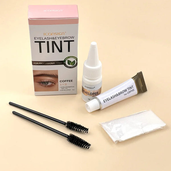 "3-Color Eyebrow & Lash Tint Kit