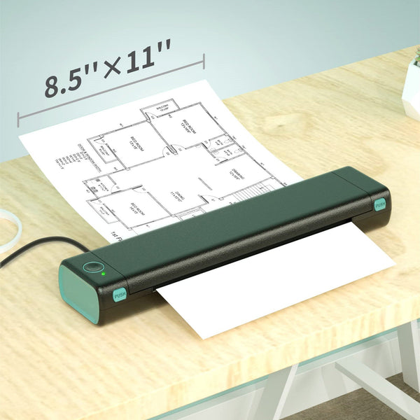 A4 Portable Printers Wireless For Travel Bluetooth - compatible Thermal Printer - Verschic Paris