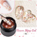 BOZLIN Chameleon Flake Gel Nail Polish Spring Color Sparkling Sequins Soak Off UV Glitter Gel Varnish Nail Art Decoration 5ML - Paola Center