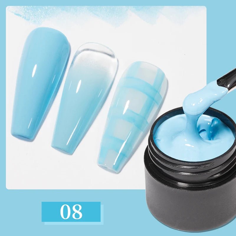 BOZLIN Chameleon Flake Gel Nail Polish Spring Color Sparkling Sequins Soak Off UV Glitter Gel Varnish Nail Art Decoration 5ML - Paola Center
