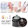 BOZLIN Chameleon Flake Gel Nail Polish Spring Color Sparkling Sequins Soak Off UV Glitter Gel Varnish Nail Art Decoration 5ML - Paola Center