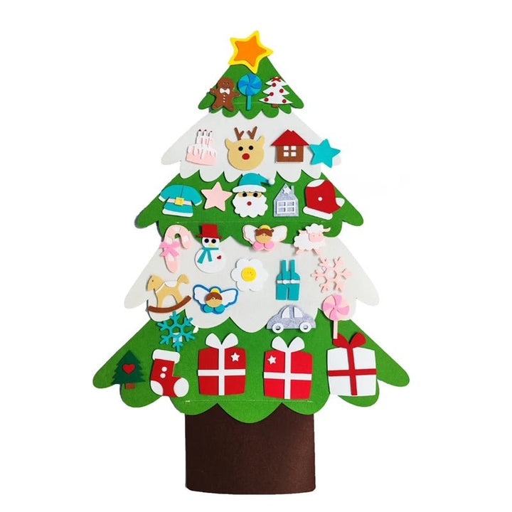 DIY Felt Christmas Tree Christmas Decoration for Home - Verschic Paris