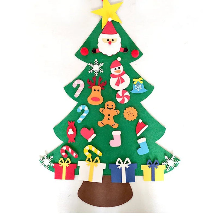 DIY Felt Christmas Tree Christmas Decoration for Home - Verschic Paris