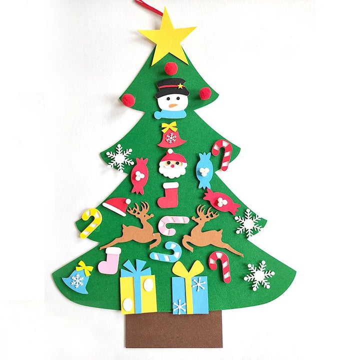 DIY Felt Christmas Tree Christmas Decoration for Home - Verschic Paris