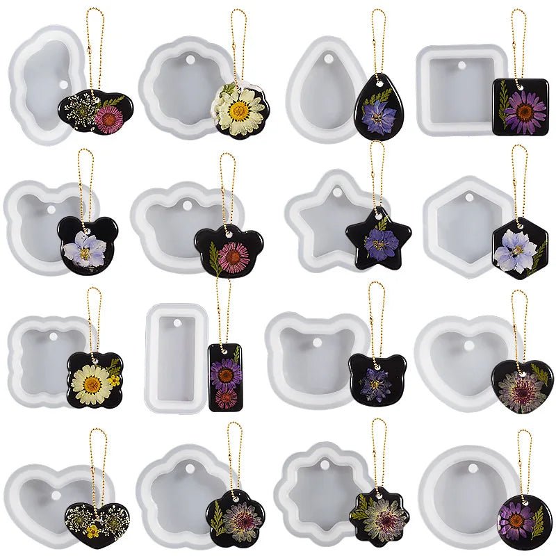 Dried Flowers Real Natural Plant Pressed Flower For Epoxy Resin Filling DIY Keychain Pendant Silicone Mold Jewelry Making Crafts - Paola Center