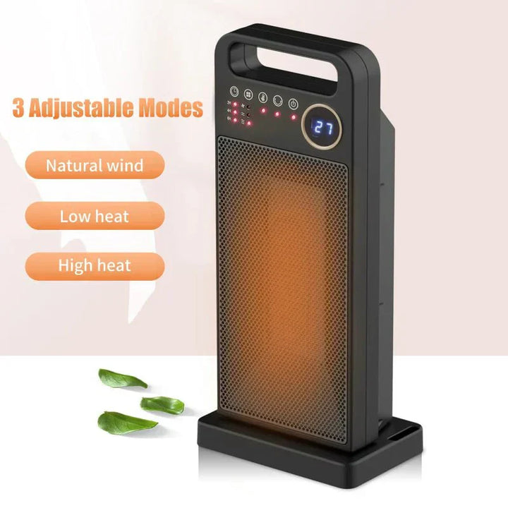 Electric Space Heater With Remote Control Safe Overheat & Tip - over Protection Space Heater PTC Ceramic Heating Heater - Verschic Paris