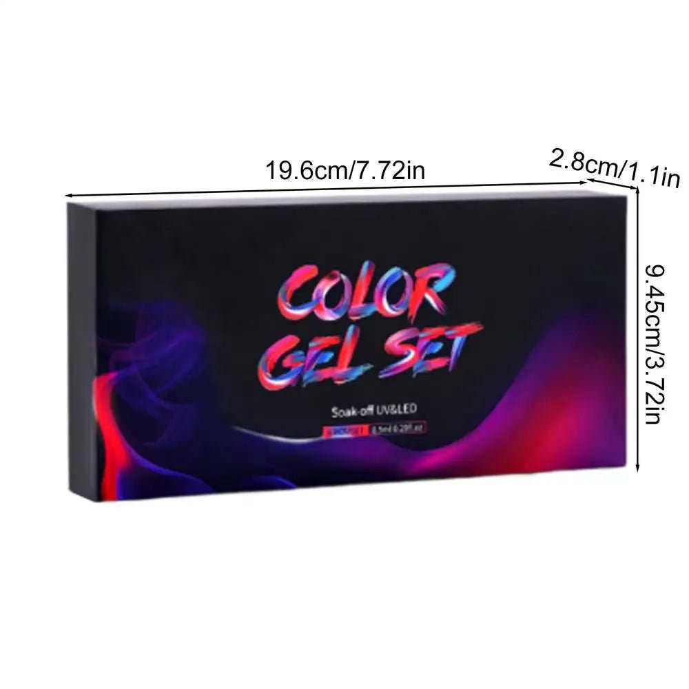 Glitter Gel Polish UV LED Finish Gel Lightweight LastingLong Uv Nail Polish Nail Polish Glitter Series Gel Candy Gel Nail Polish - Paola Center