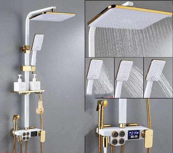 Handheld shower head lift shower shower set - Verschic Paris