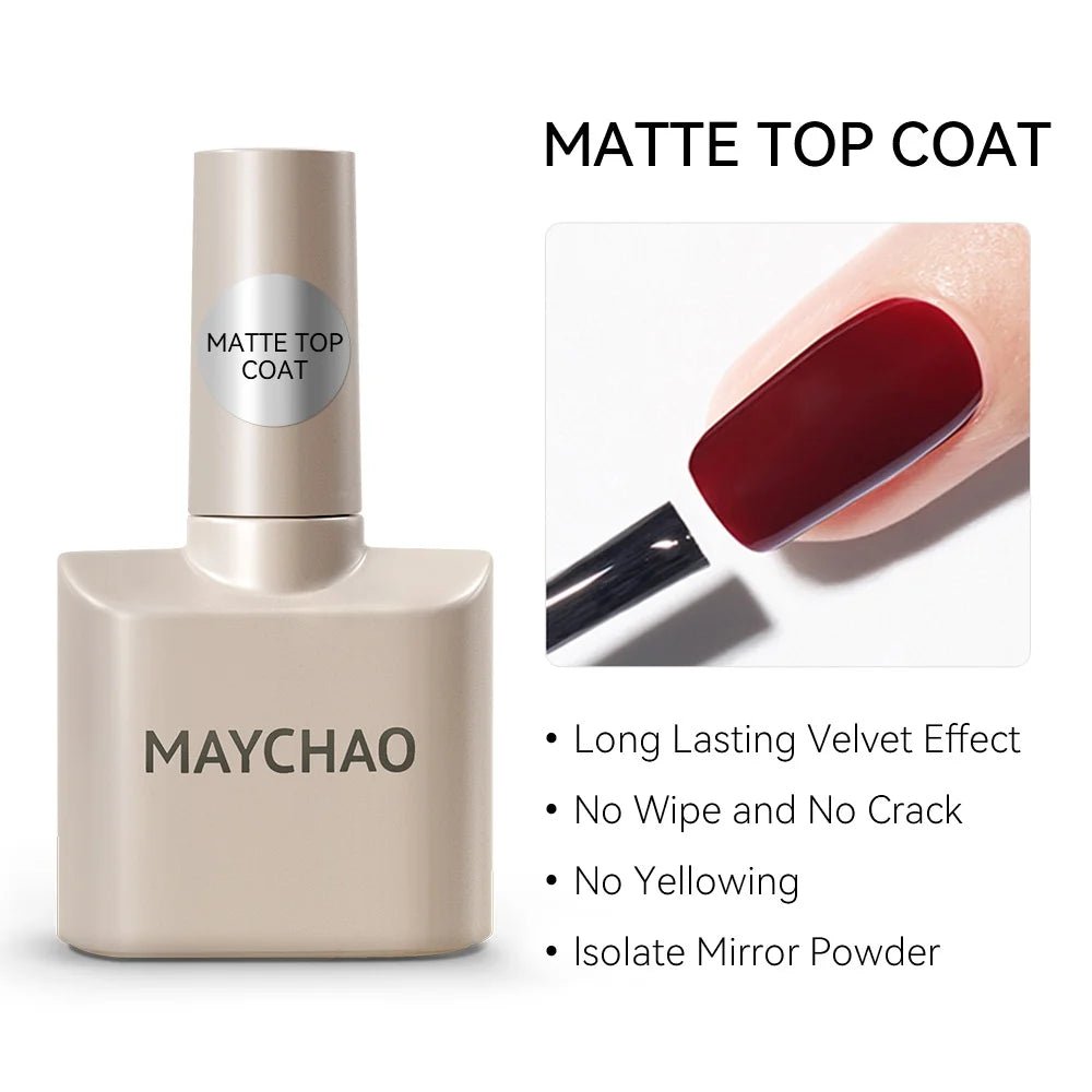 MAYCHAO 12ML Cat Eye Gel Nail Polish With Magnet Soak off UV Holographic Magnetic Rainbow Gel Polish for Nail Art DIY Manicure - Paola Center