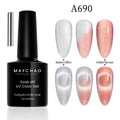 Paola Center Cat Eye Gel Nail Polish UV Color Gel with magnetic effect and color change under indoor and sun light
