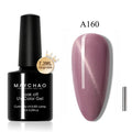 Paola Center Cat Eye Gel Nail Polish in shade A160 with shimmer effect and UV LED soak off bottle