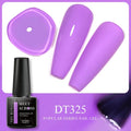 MEET ACROSS 5ml Pink Dried Flower Gel Nail Polish Natural Flower Fairy Nail Art Gel Soak Off UV LED Painting Varnishes For Nails - Paola Center