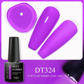 MEET ACROSS 5ml Pink Dried Flower Gel Nail Polish Natural Flower Fairy Nail Art Gel Soak Off UV LED Painting Varnishes For Nails - Paola Center