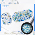 MEET ACROSS 5ml Pink Dried Flower Gel Nail Polish Natural Flower Fairy Nail Art Gel Soak Off UV LED Painting Varnishes For Nails - Paola Center