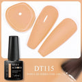 MEET ACROSS 5ml Pink Dried Flower Gel Nail Polish Natural Flower Fairy Nail Art Gel Soak Off UV LED Painting Varnishes For Nails - Paola Center