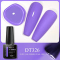 MEET ACROSS 5ml Pink Dried Flower Gel Nail Polish Natural Flower Fairy Nail Art Gel Soak Off UV LED Painting Varnishes For Nails - Paola Center