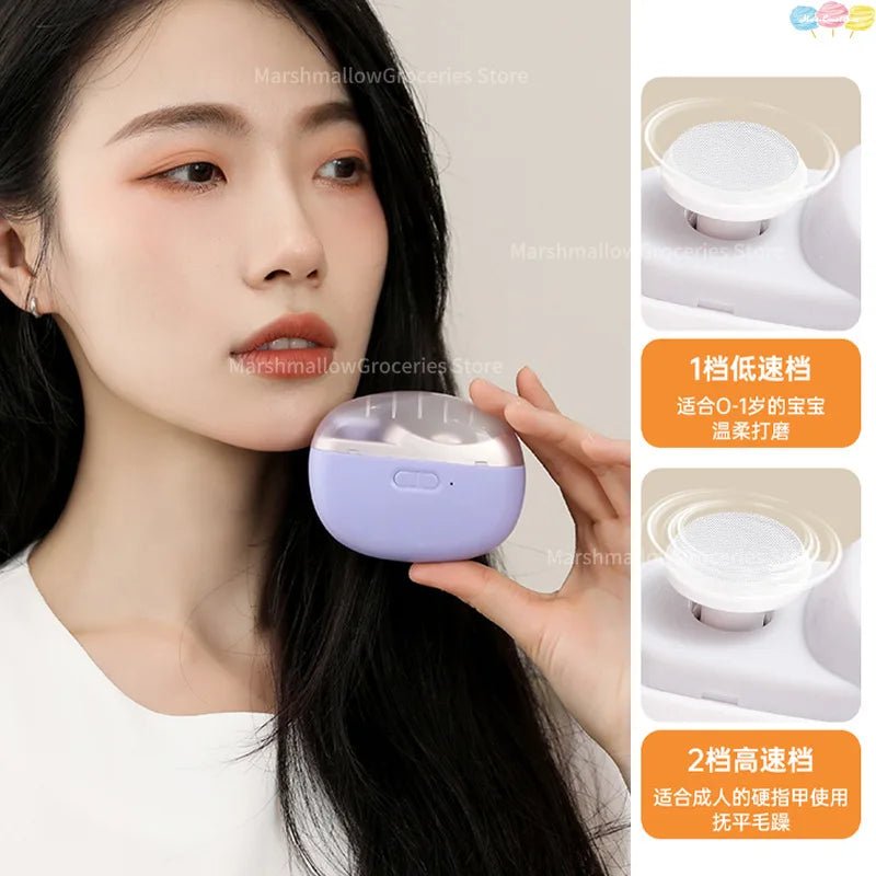 Nail Art Grinding Machine Electric Nail Scissors Children's Adult Anti - Clamp Nail Clipper Automatic Nail Crimp Multifunctional - Paola Center