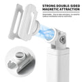 White detachable double-sided magnetic holder for Nail Art UV LED Light with easy installation