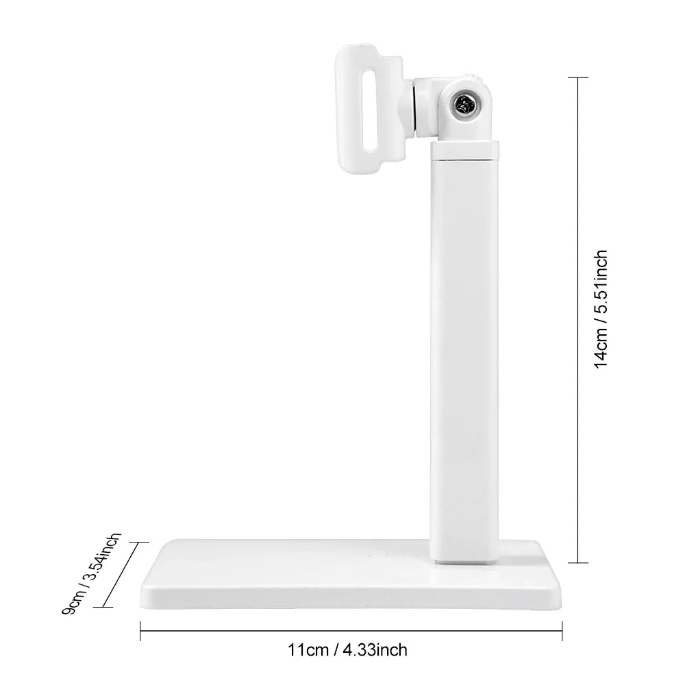 Paola Center white adjustable stand for Nail Art UV LED Light with size dimensions