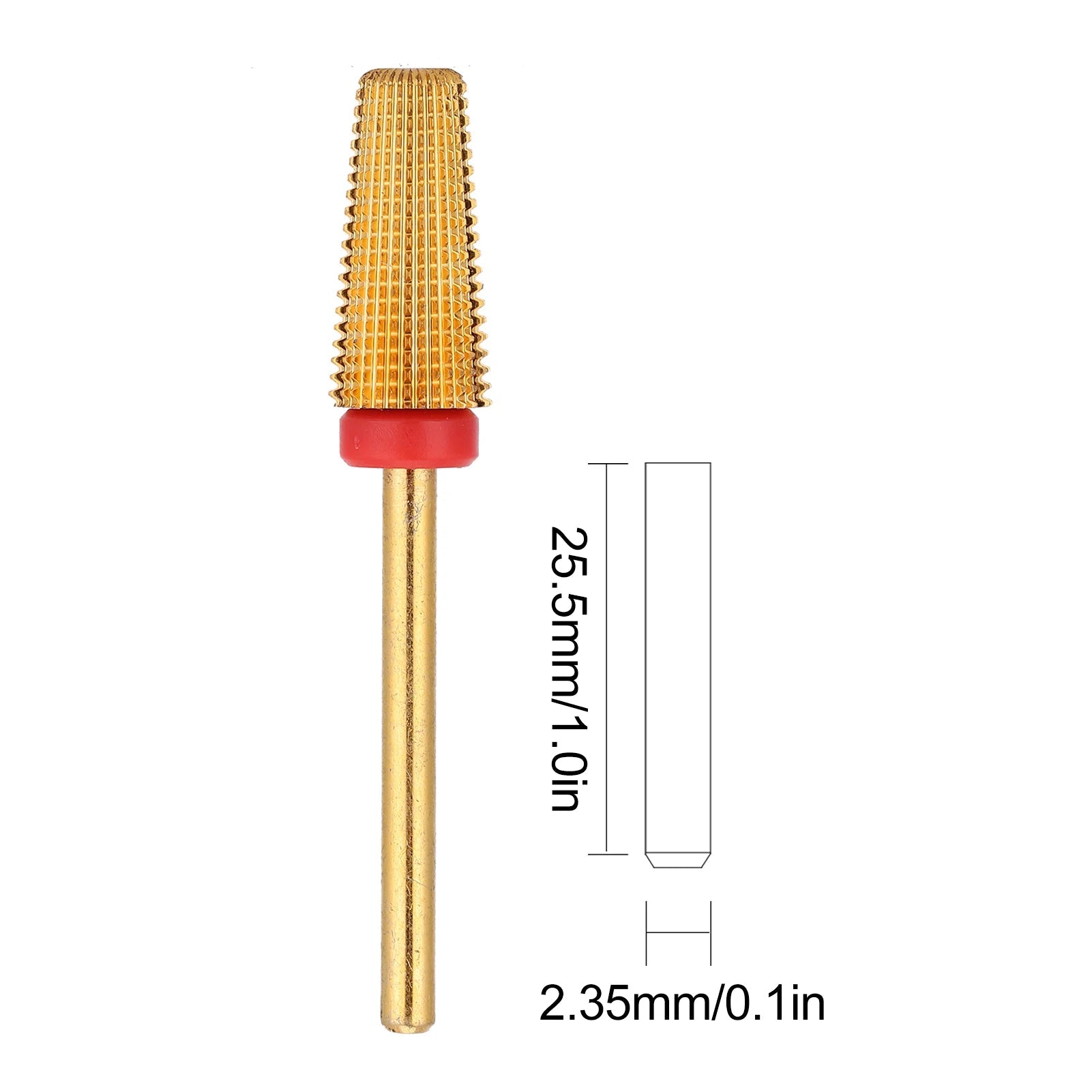 Nail Drill Bits 5 in 1 Nail Polishing Grinding Sanding Heads Nail Polisher Accessory Nail Polisher Accessory Nail Polishing Head - Paola Center