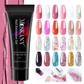 Poly Nail Gel Full Set With 6W LED Lamp Nail Set For Beginner Nail Tips Art 3D Design Decoration Extension Manicure Tools Kit - Paola Center