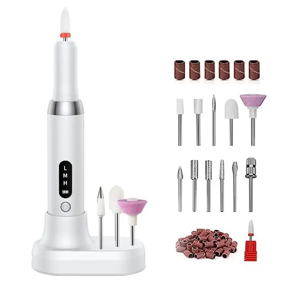 Professional Electric Nail Drill Machine for Manicure & Pedicure – Nail Grinder, Polisher & Cuticle Remover – Home & Salon Use - Paola Center