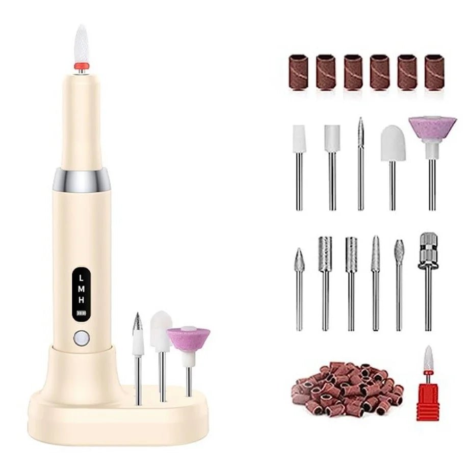 Professional Electric Nail Drill Machine for Manicure & Pedicure – Nail Grinder, Polisher & Cuticle Remover – Home & Salon Use - Paola Center